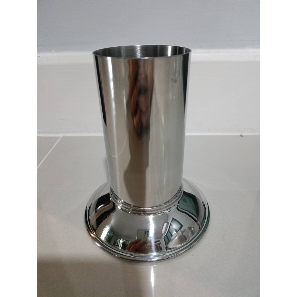 กระบอกใส่ฟอร์เซปจาร์ Forcep Jar กระบอกสแตนเลส 2x4 ½นิ้ว ที่ใส่ปากคีบ ที่ใส่ฟอร์เซฟ ที่ใส่ฟอร์เซป