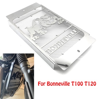 ตะแกรงหม้อน้ําระบายความร้อน อุปกรณ์เสริม สําหรับรถจักรยานยนต์ Triumph Bonneville T100 T120 T 100 2017 2018 2019 2020