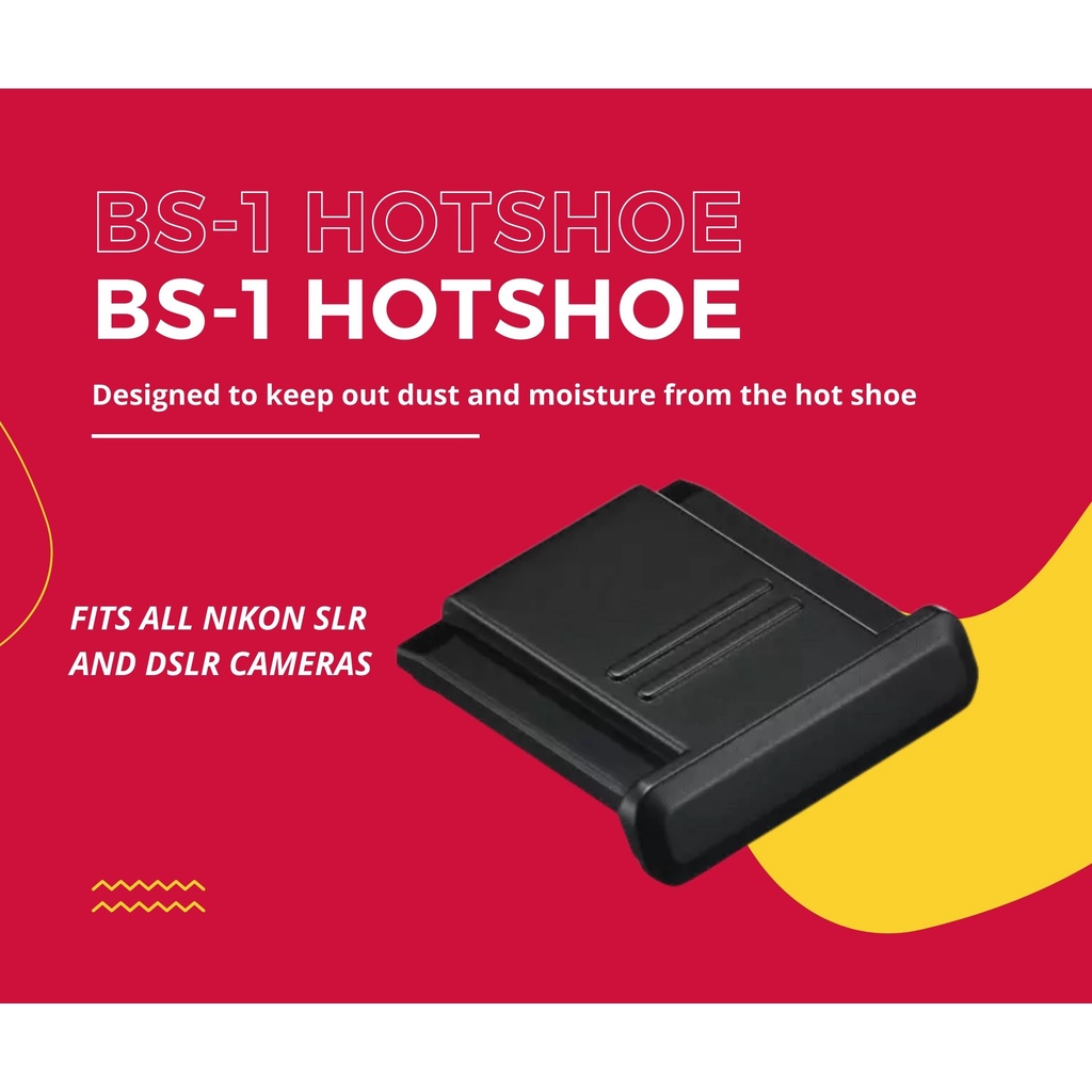 BS-1 BS1 Flash Hot Shoe Cover Cap สําหรับกล้อง Nikon DSLR