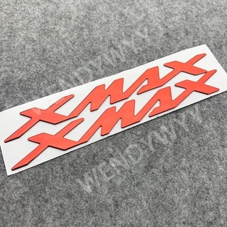 สติกเกอร์ตราสัญลักษณ์ 3D สําหรับติดตกแต่งล้อรถมอเตอร์ไซค์ YAMAHA XMAX 300 250 400 125 2 ชิ้น