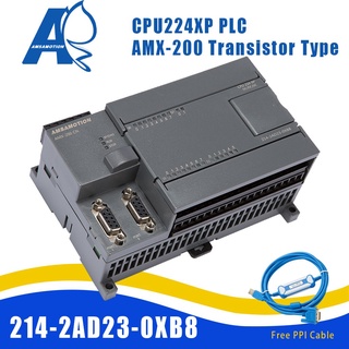 Yy Amsamotion ทรานซิสเตอร์ดิจิทัล CPU224XP S7-200 CN แบบเปลี่ยน Siemens 6ES7 214-2AD23-0XB8 PLC DC DC DC 14 อินพุต 10 เอาท์พุต
