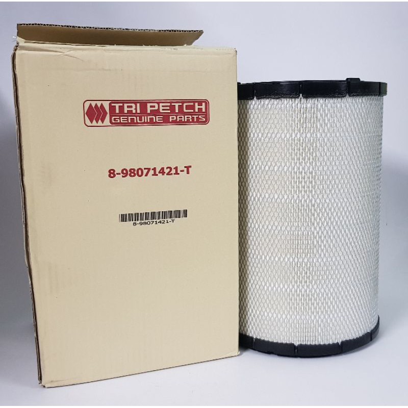 กรองอากาศ Isuzu FTR 240HP, FVM 240HP, FRR 210HP ลูกนอก, ลูกใน ยี่ห้อแท้ห้าง Isuzu เกรดตรีเพชร