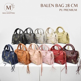 กระเป๋าสะพาย Balen Bag 28 CM BL Pu premium mbagshop กระเป๋า กระเป๋าสะพายข้าง กระเป๋าสพายผญ กระเป๋าสตางค์