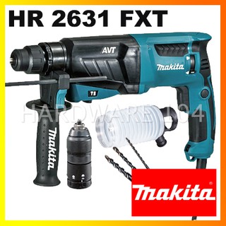 สว่านโรตารี่ 26 mm MAKITA AVT 3ระบบ 2หัว HR2631FXT sds rotary hammer