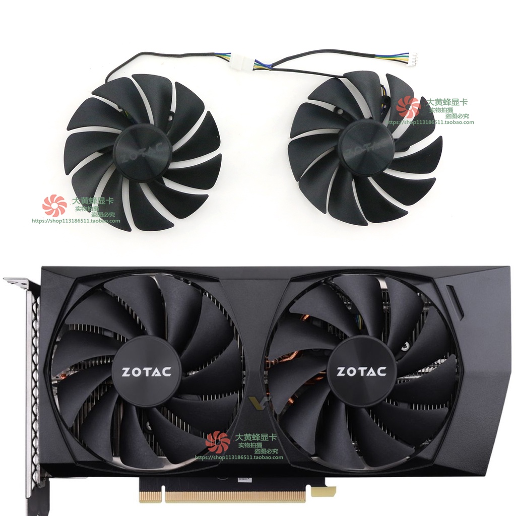 GA922U กราฟิกการ์ดหม้อน้ํายี่ห้อใหม่ ZOTAC ZOTAC RTX3050 3060ti RTAC กราฟิกการ์ดพัดลมระบายความร้อน G