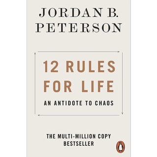 หนังสือภาษาอังกฤษ 12 Rules for Life: An Antidote to Chaos by Jordan B. Peterson พร้อมส่ง