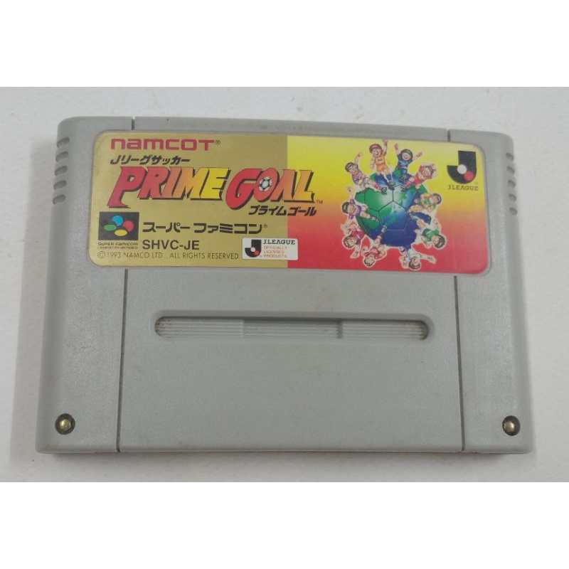 ตลับเกมส์เครื่อง PRIME GOAL [SHVC-JE] SFC Nintendo Super Famicom