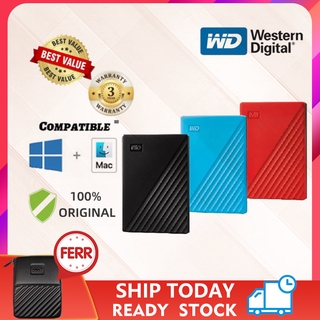 WESTERN DIGITAL WD MY PASSPORT ( Ins Style ) ฮาร์ดดิสก์ดิจิตอล Wd My 1tb / 2 Tb / 4 Tb / 5 Tb ขนาดพกพา