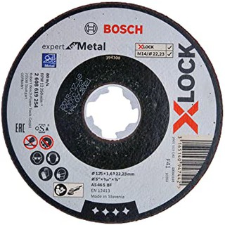 BOSCH ใบตัด5"X1.6mm. Expert Metal X-LOCK #2608619254