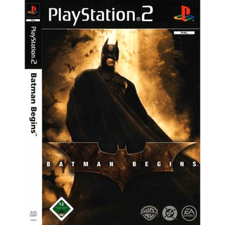 แผ่นเกมส์ Batman Begins PS2 Playstation 2 คุณภาพสูง ราคาถูก