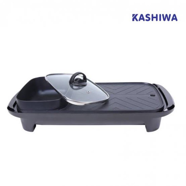 กระทะปิ้งย่างไฟฟ้า เตาไฟฟ้าปิ้งย่าง️พร้อมส่ง ส่งทุกวัน️  ชาบู KASHIWA รุ่น KW-308 รับประกัน 1 ปี ️สั่งของก่อนเตาปิ้งย่าง