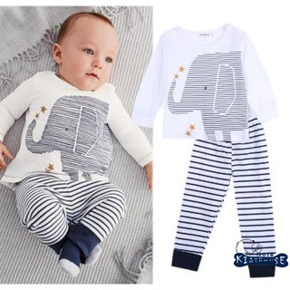 ชุดบอดี้สูทเด็กชาย 2PCS ชุดแรก 0-24M