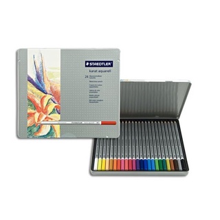 Staedtler Karat Aquarell ดินสอสีไม้ระบายน้ำ 12/24/36/48 สี