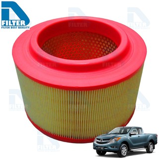 กรองอากาศ Mazda มาสด้า BT50 Pro บีที50 By D Filter (ไส้กรองอากาศ) (DA232)