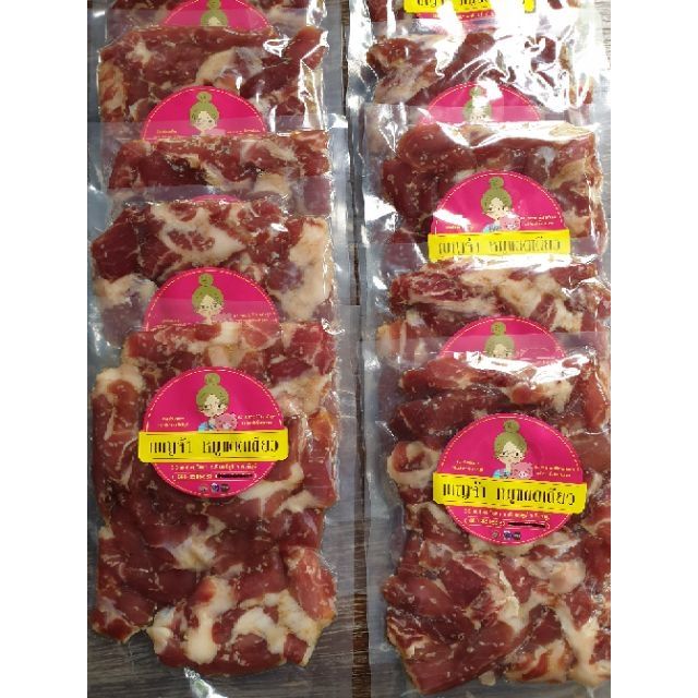 หมูแดดเดียว ขนาด1กิโลกรัม