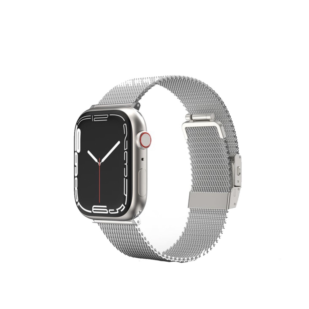 สายแอปเปิ้ลว้อช : AMAZINGthing Apple Watch Strap 42/44/45MM Titan Metal iStudio by UFicon