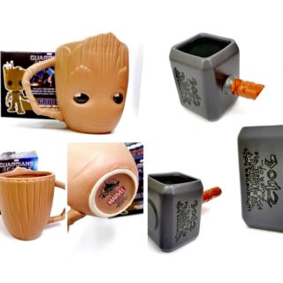 แก้ว mug Groot and Thor พร้อมส่ง