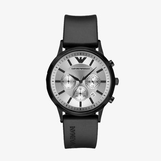 EMPORIO ARMANI นาฬิกาข้อมือผู้ชาย รุ่น AR11048 Classic Silver White Dial - Black