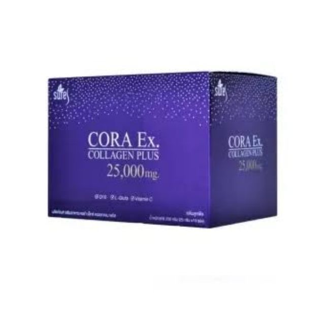 Verite Cora Ex. Collagen Plus 25,000 mg. คอร่า เอ็กซ์ คอลลาเจน พลัส 250 กรัม