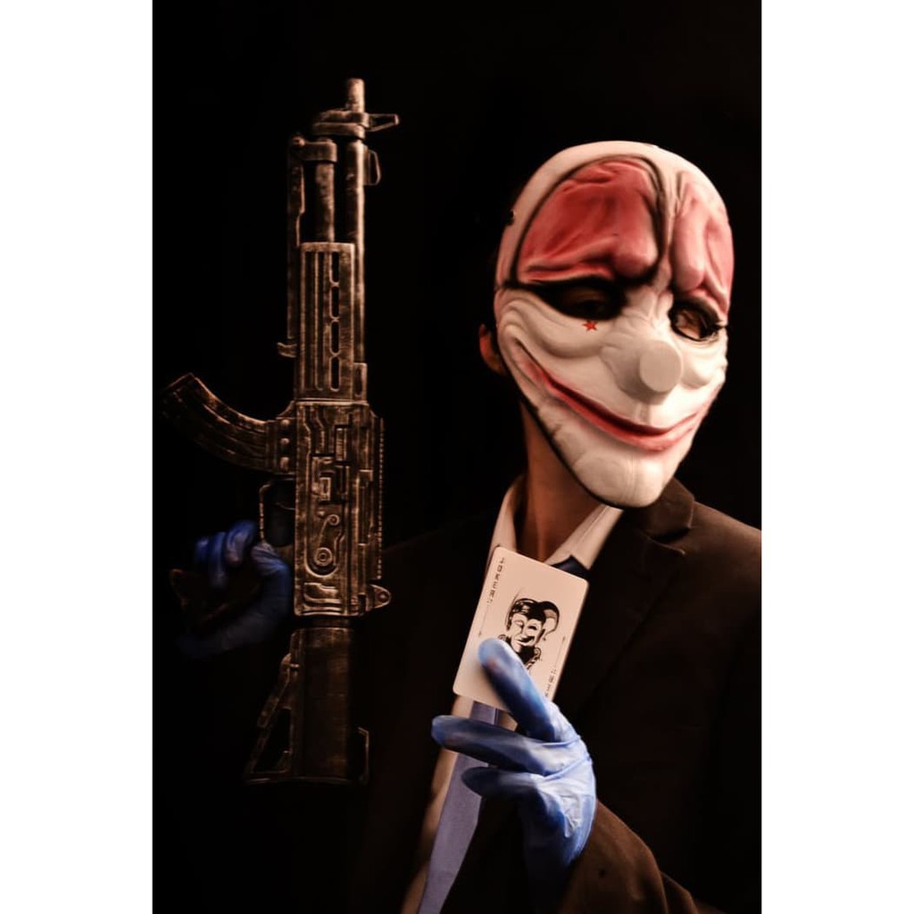 HOXTON PAYDAY Mask - HOUSTON - HOXTON - PAYDAY - ฮาโลวีน