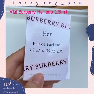 Vial Burberry Her edp 1.5 ml