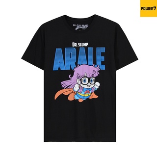 Power 7 shop ดร.สลัมป์ กับหนูน้อยอาราเล่ เสื้อยืด Dr. Slump Arale การ์ตูนลิขสิทธิ์แท้ รุ่น 0420-328