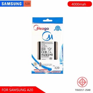 แบตเตอรี่ ยี่ห้อมีโก้Meago Samsung a20