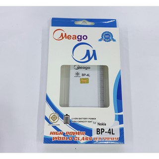 Battery Meago แบตเตอรี่ รุ่น NOKIA BP-4L สินค้าพร้อมส่ง