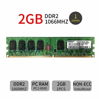 2 Gb Ddr2 Pc2-8500 1066 Mhz 240 Pin หน่วยความจําสก์ท็อปสําหรับ Kingmax Ad22
