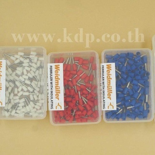 หางปลาหุ้ม แบบหุ้มปลายสาย Size : 0.3-0.5 Sqmm. รุ่น PKC 508 สีส้ม (500 ชิ้น)