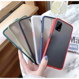 ❌รุ่นใหม่❌ Case Realme 7 5G กันลอยกล้อง เคสกันกระแทก ปุ่มสีผิวด้าน ขอบนิ่มหลังขุ่น Realme7  [ ส่งจากไทย ]