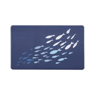 แผ่นตกแต่ง MOYA AM8075A ลายปลาน้ำเงินSHOWER MAT MOYA AM8075A BLUE FISH