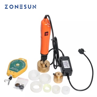 Zonesun เครื่องขันสกรูขวดพลาสติก ขนาดใหญ่ 10-50 มม.