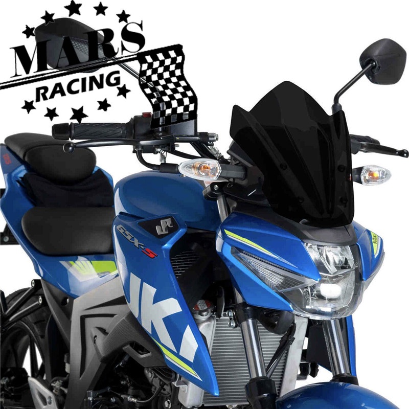 เหมาะสำหรับ SUZUKI ใหม่ GSX-S125 GSX-S150 GSXS125 GSXS150 2017-2021 2022 อุปกรณ์เสริมรถจักรยานยนต์กระจกกระจกอลูมิเนียมชุด Deflector Shroud Shield Guard ราคา ถูกที่สุด ดีลบีเคเค แกลเลอรีภาพที่ 2