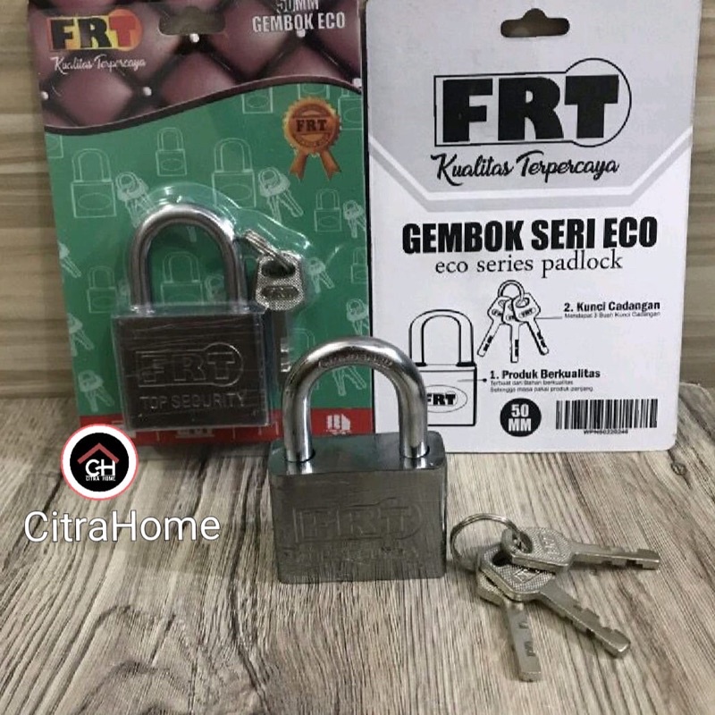 กุญแจคอสั้น FRT ECO Series ขนาด 50 มม.