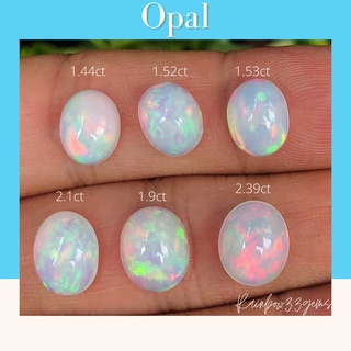 Opal พลอยโอปอลแท้ พลอยแท้ พลอยธรรมชาติ จากประเทศเอธิโอเปีย