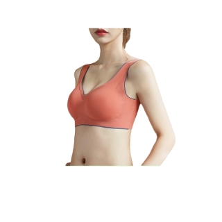 น้ำยางไม่มีรอยต่อเซ็กซี่ผู้หญิง Bra Push Up สายฟรี Bralette Plus ขนาด Sport Top Multicolor Breathable สบายชุดชั้นในหญิง