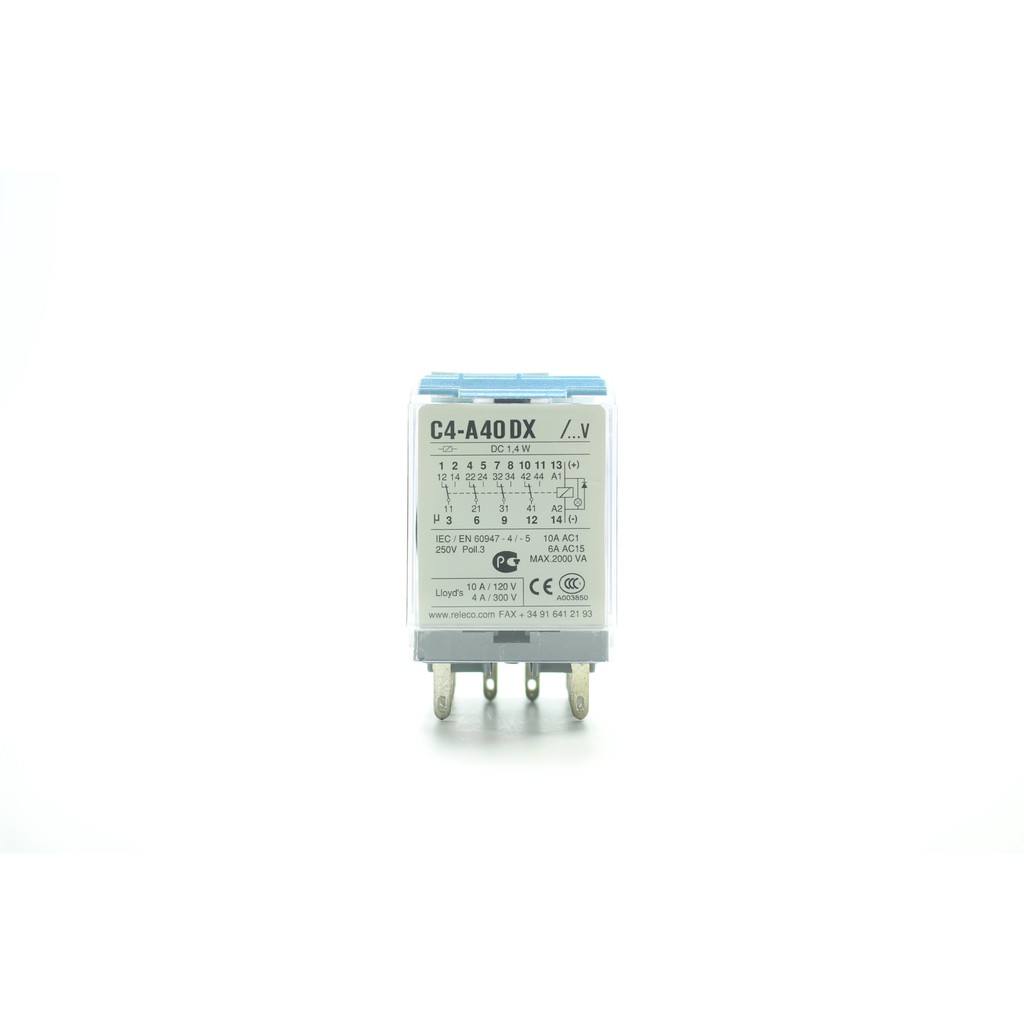 C4-A40DX RELAY C4-A40DX RELECO Comat Releco C4-A40DX รีเลย์ (Relays)