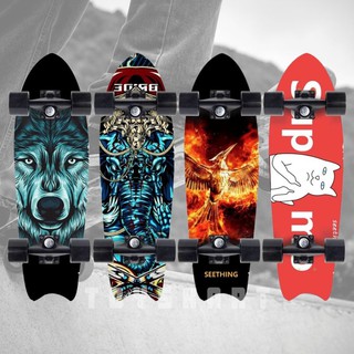 ครูซเซอร์ 70cm. ล้อPU สเก็ตบอร์ด4ล้อ สเก๊ตบอร์ด สเกตบอร์ด สเก็ตบอด สเก้ตบอร์ด Cruiser Skateboard