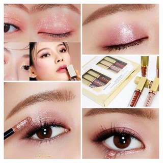 Stila ทาตา ชิมเมอร์ &amp; กลิตเตอร์ กันน้ำ 1 กล่อง มี 6 แท่ง (งานมิลเลอร์) อายแชร์โดว์ เครื่องสำอางค์