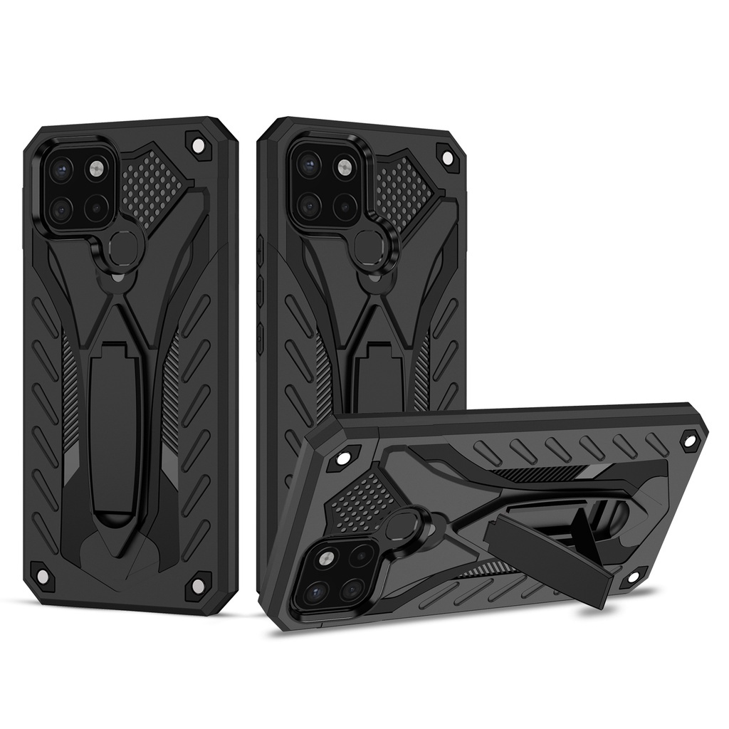 ส่งจากไทย Case For infinix Smart6 เคสหุ่นยนต์ กันกระแทก ไฮบริด มีขาตั้งในตัว เคส Infinix Smart 6 / INFINIX smart 6