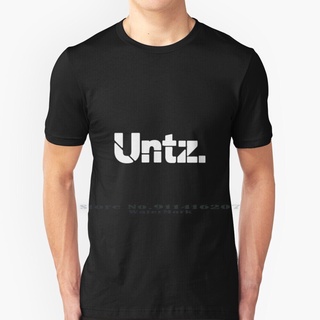 เสื้อยืดผ้าฝ้ายพิมพ์ลายแฟชั่น ขายดี เสื้อยืดคลาสสิก พิมพ์ลาย Untz Untz Untz Pure Techno Techno Music Untz Techno Amelie