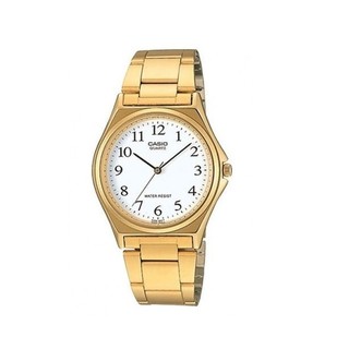 Casio นาฬิกาข้อมือ-สีทอง สายสแตนเลส รุ่น MTP-1130N-7BRDF