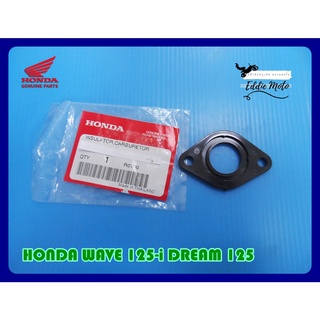 HONDA WAVE125i DREAM125 INSULATOR CARBURETOR "GENUINE PARTS"  // ไฟเบอร์ คาร์บูเรเตอร์ ของแท้ รับประกันคุณภาพ