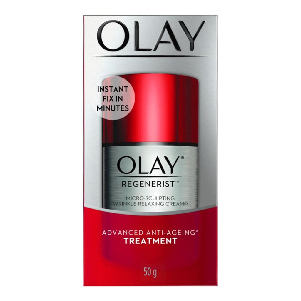 OLAY Regenerist Micro-Sculpting Wrinkle Relaxing Cream โอเลย์ รีเจนเนอรีส ไมโคร-สกัลป์ติ้ง 50g.