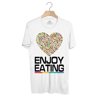 BP714 เสื้อยืด ENJOY EATING