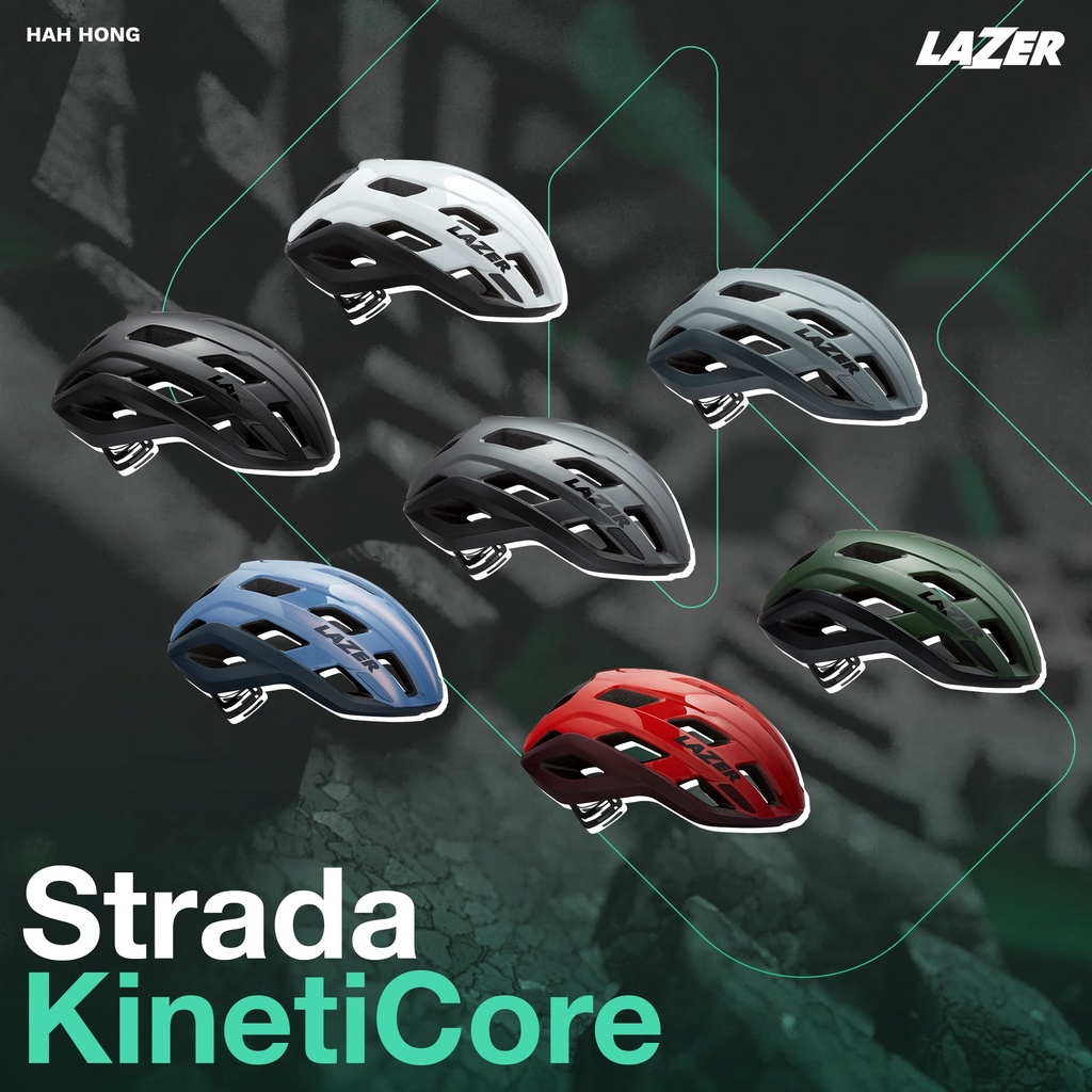 หมวก LAZER รุ่น Strada KinetiCore   หมวกเสือหมอบ helmet