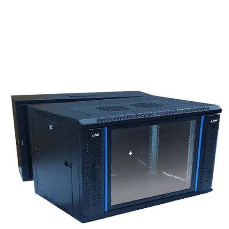 CW2-60506G Glass Wall Rack 6Uลึก50cm Link ออกใบกำกับภาษีได้