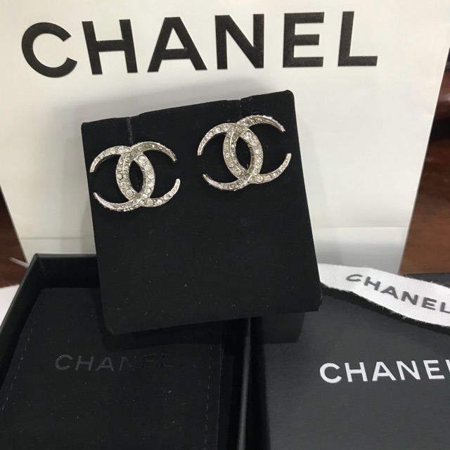 Chanel Earrings มือสอง แท้ 100% ไม่แท้คืนเงิน