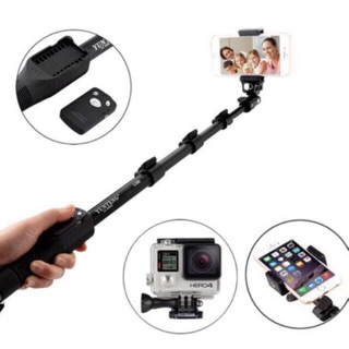 ไม้เซลฟี่มีรีโมทบลูทูธในตัว รุ่น Yunteng Monopod yt-1288